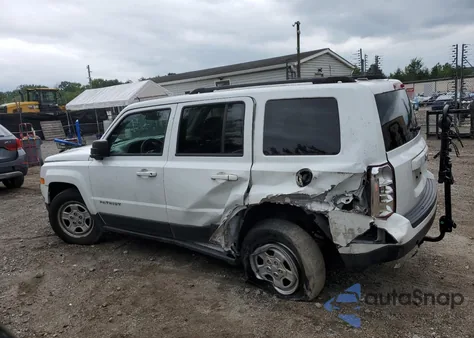 2014 Jeep Patriot Sport из США, поврежденный, VIN 1C4NJPBA4ED722752